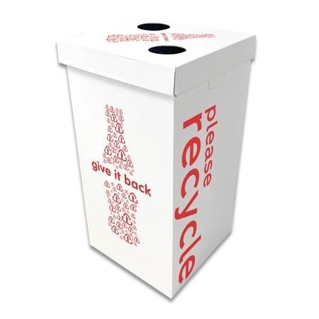 Coca-Cola Corrugated Recycle Box - 10/pk
