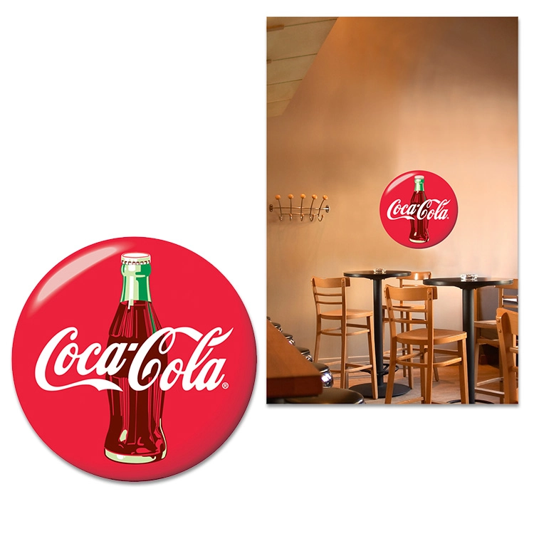 Coca-Cola Red Disk 24" Wall Decal