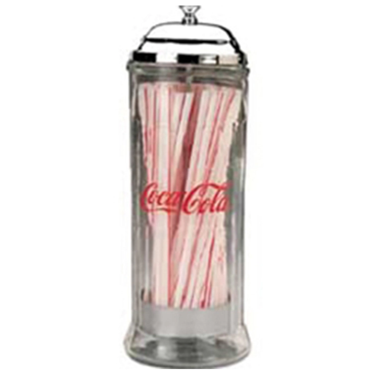 Glass Straw Dispenser and Holder