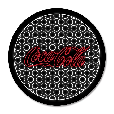 Golf Ball Shaped Slim LED Illuminated Sign 23.5" x 23.5"
