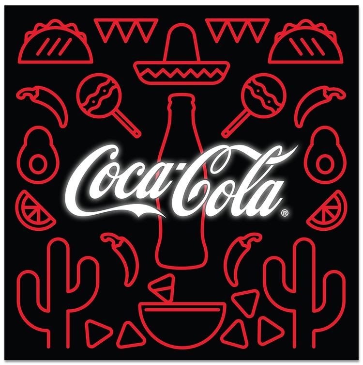 Hispanic Themed LED Illuminated Sign