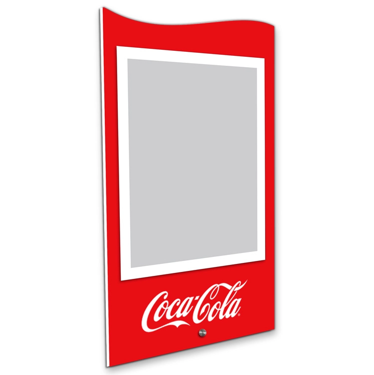 Large Coca-Cola "Flip Cover" Counter Stand