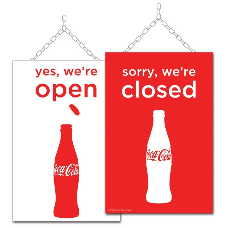 Open Close Flip Sign