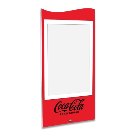 Small Coke Zero Sugar "Flip Cover" Counter Stand