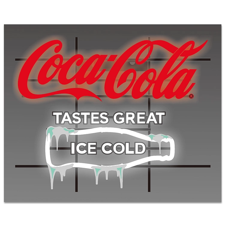 Tastes Great Ice Cold LED Illuminated Wall Sign