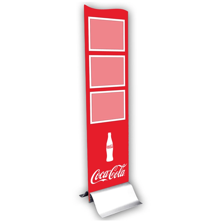 Two Sided Coca-Cola "Flip Cover" Floor Stand