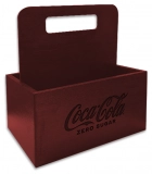 Wood Condiment Caddy (4/Pk)